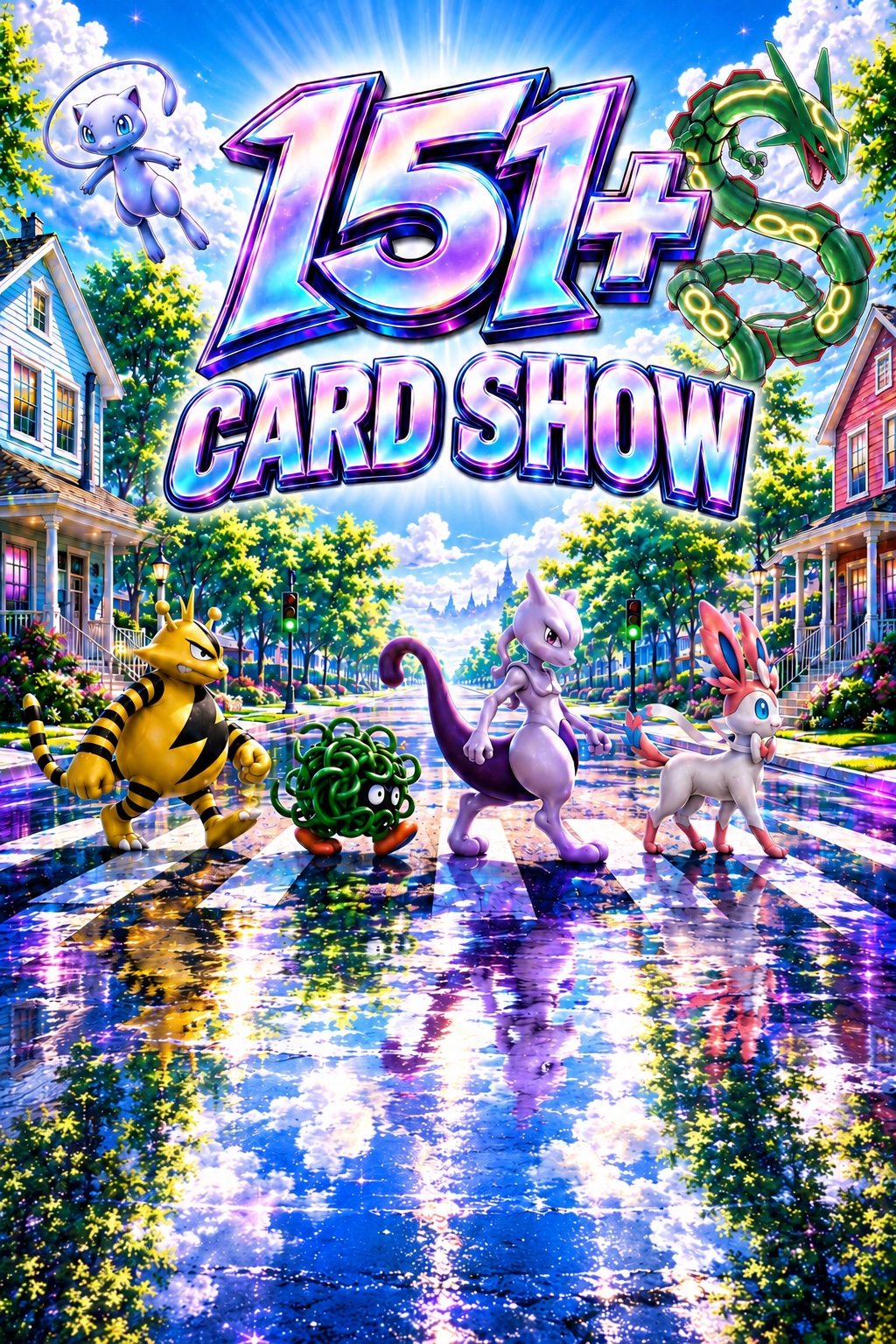 151 Plus Week One neighborhood card show artwork